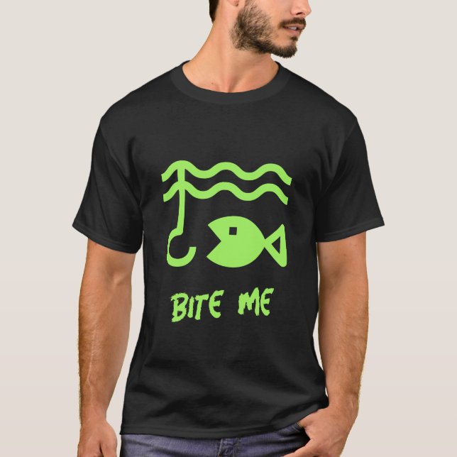 Camiseta Bite me (Anverso)