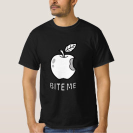 Camiseta Bite Me Apple Rude
