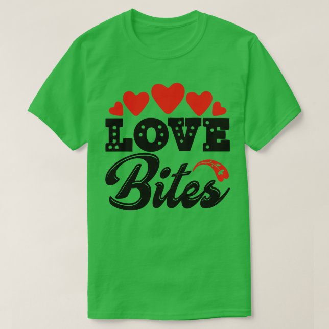 Camiseta Bites de amor 2 (Diseño del anverso)