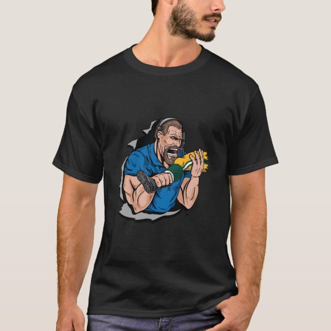 Camiseta Biting Knee Caps (Anverso)