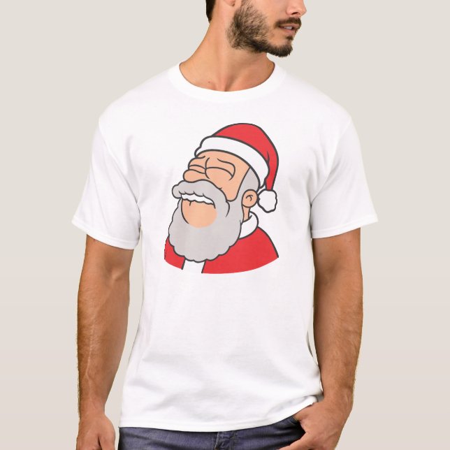 Camiseta Biting Lip Santa (Anverso)