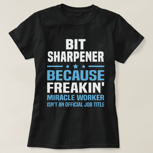 Camiseta Bits Sharpener (Diseño del anverso)