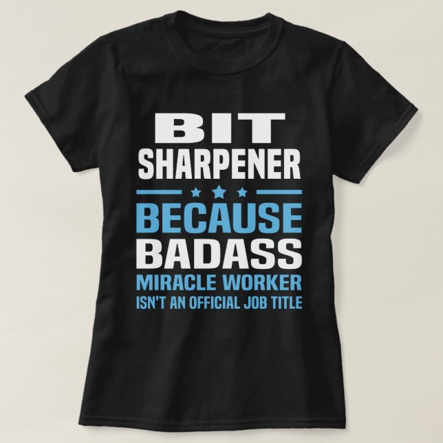 Camiseta Bits Sharpener (Diseño del anverso)