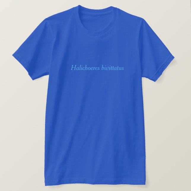 Camiseta Bivittatus de Halichoeres (Anverso del diseño)