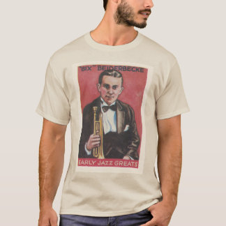 Camiseta Bix Beiderbecke Jazz Cornet