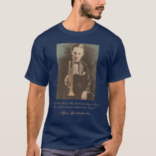 Camiseta Bix Beiderbecke Jazz (Cornet)
