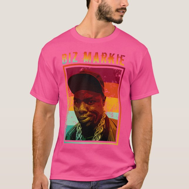 Camiseta Biz Markie Retro Potrait (Anverso)