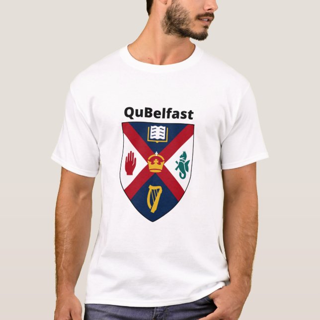 Camiseta bizcocho universitario de qub queens (Anverso)