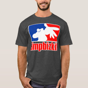 Camiseta bizkit de cojín Tote rojo y azul
