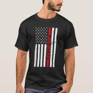 Camiseta BJJ Brasileño Jiu Jitsu Estados Unidos Bandera Ame