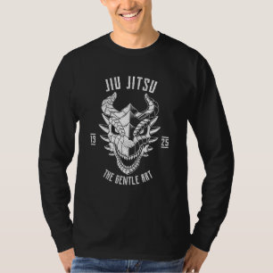 Camiseta Bjj Dragon Brasileño Jiu Jitsu Y Grappling