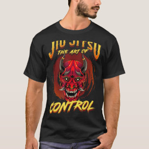 Camiseta BJJ El Arte Del Control - Grappling Jiu Jitsu Rojo