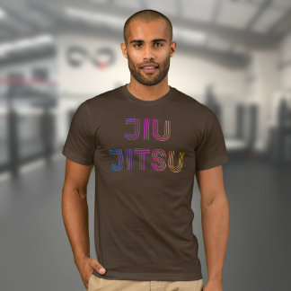 Camiseta BJJ Funky brasileño Jiu Jitsu Brown