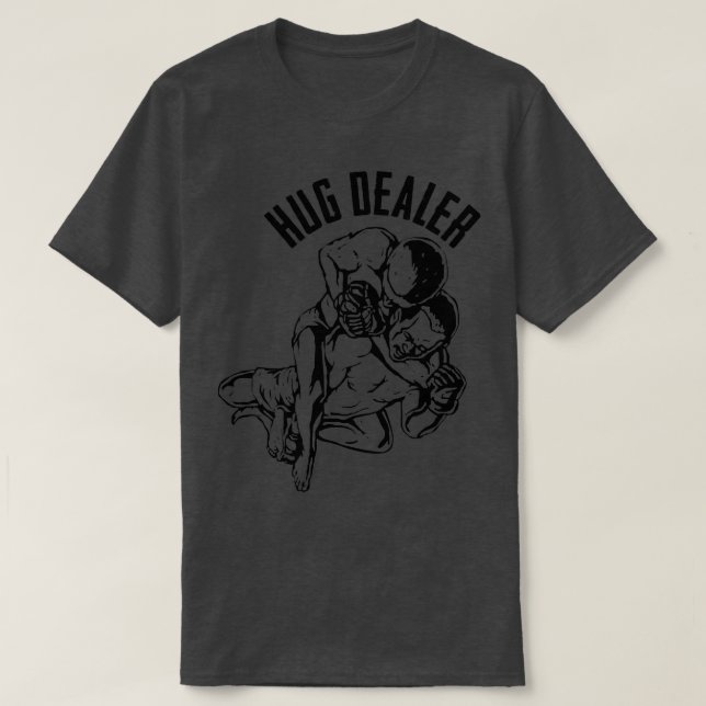 Camiseta BJJ Hug Dealer (Diseño del anverso)