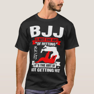 Camiseta BJJ Is Not The Art Of Hitting Jiu Jitsu 4