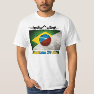 Camiseta BJJ Japón - fusión japonesa brasileña T de la