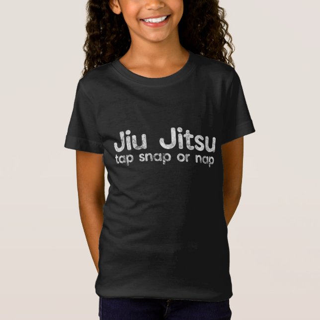 Camiseta BJJ Jiu Jitsu Brasil: Artes marciales rapadas o si (Anverso)