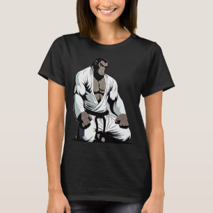 Camiseta BJJ MMA Gorilla Brasileño Jiu Jitsu Grappling