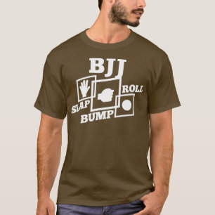 Camiseta BJJ Slap Bump Roll Regalo brasileño Jiu Jitsu