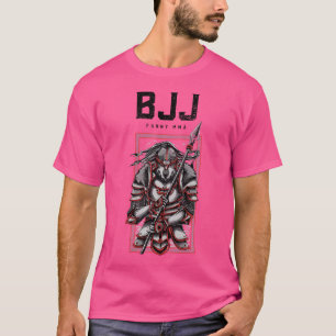 Camiseta Bjj Wolf Samurai Spear Jiu-Jitsu aplastando a Mma