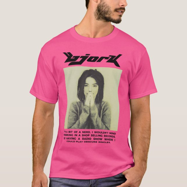 Camiseta Bjork Nerd (Anverso)