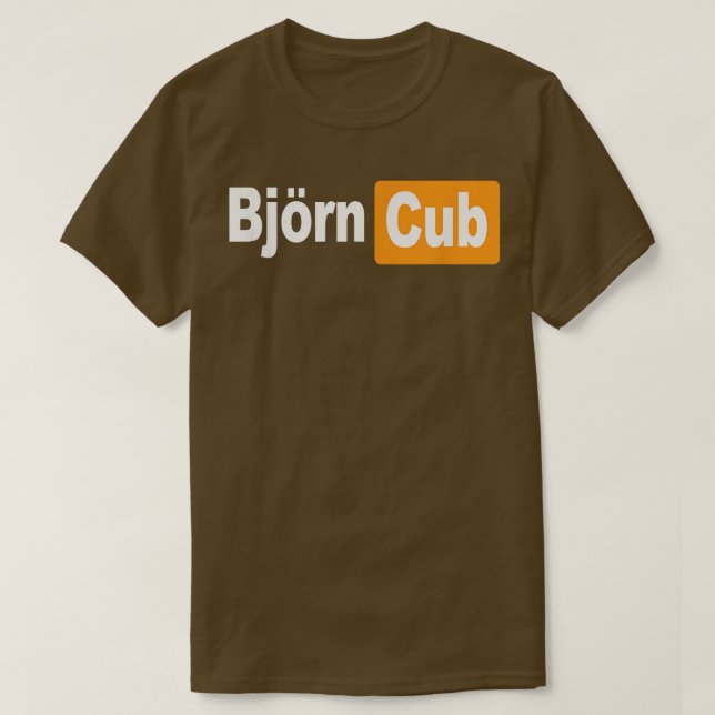 Camiseta Bjorn Cub Cute Baby Bear (Diseño del anverso)