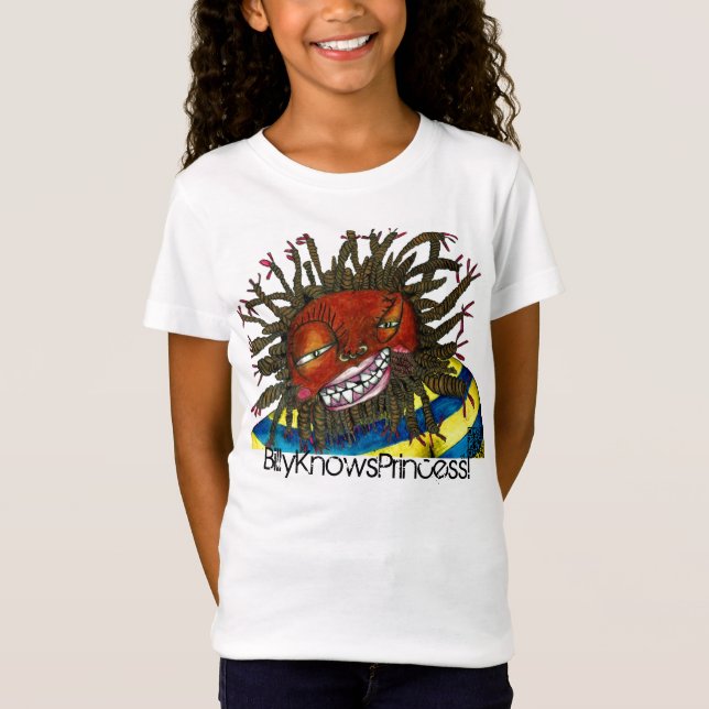 Camiseta bkPrincessQRcode Tgirls (Anverso)