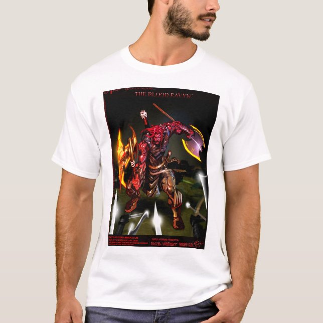 CAMISETA BKS FINEST 4056 CAMISAS DE RAVYN EN SANGRE (Anverso)