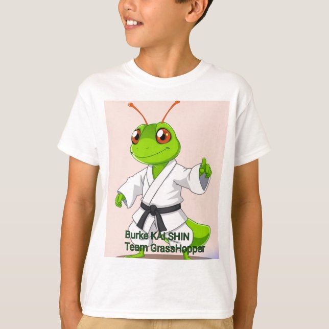 CAMISETA BKSMA CHILDREN T TEAM GRASSHOPPER (Anverso)