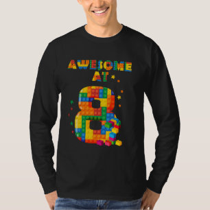 Camiseta Bl Fiesta De Cumpleaños Increíble Para Niños De 8