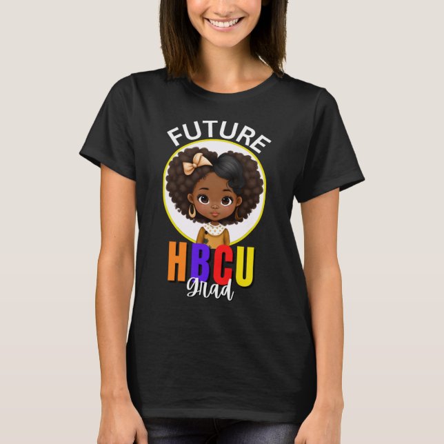 Camiseta Bla de graduación de niño pequeño Chica de la futu (Anverso)
