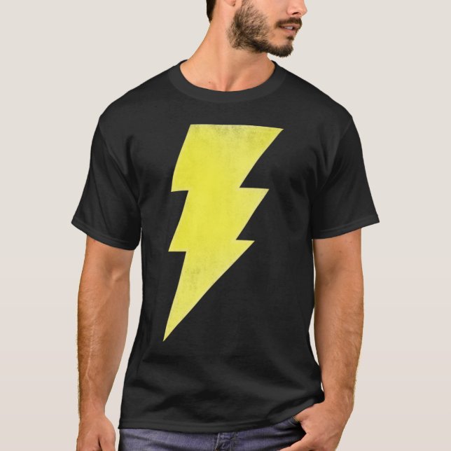 Camiseta Black Adam Black Lightning (Anverso)