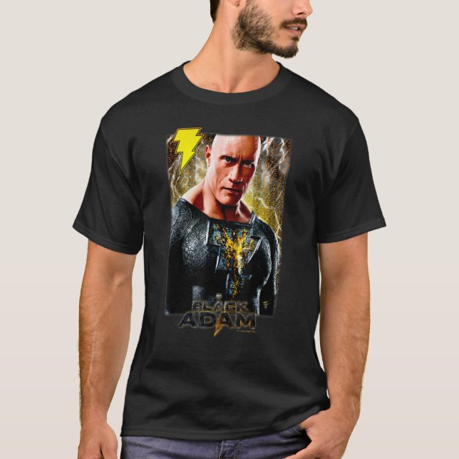 Camiseta Black Adam Color Full Portrait (Anverso)