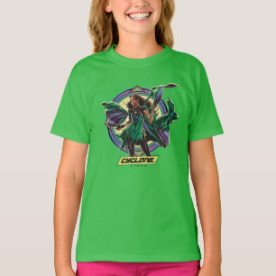 Camiseta Black Adam Cyclone Character Graphic