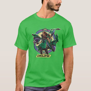 Camiseta Black Adam Cyclone Character Graphic