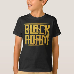 Camiseta Black Adam Stacked Name Graphic