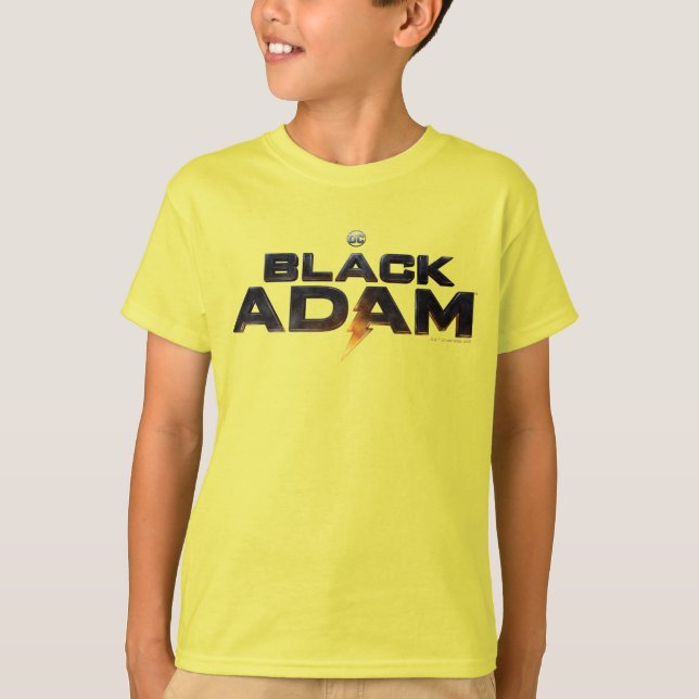 Camiseta Black Adam Theatrical Logo (Anverso)