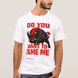Camiseta Black and Red Bull Doméstame