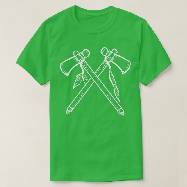 Camiseta Black Axes Tribes Gift Classic TShirt (Diseño del anverso)
