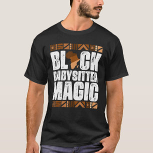 Camiseta Black Babysitter Magic Black History Mono BLM