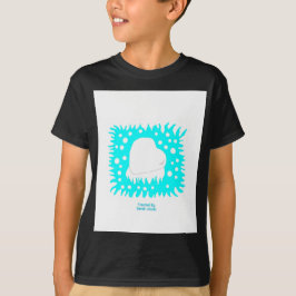 Camiseta Black Basic para Niños del Corazón de Nie