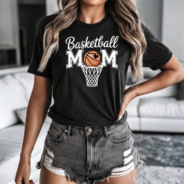 Camiseta Black Basketball Mom T-shirt