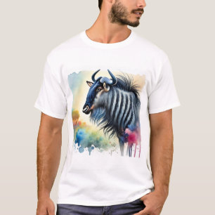Camiseta Black Bearded Blue Wildebeest 290824AREF129 - Wate