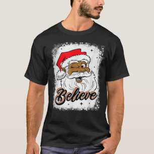 Camiseta Black Belie Santa Claus African American Santa B