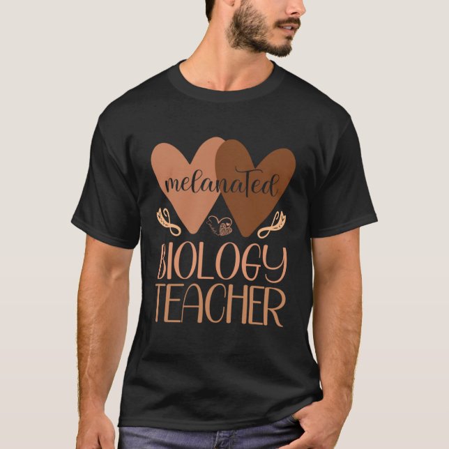 Camiseta Black Biology Teacher Black History Women African  (Anverso)