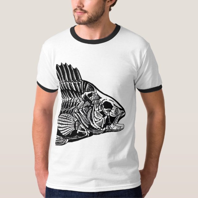 Camiseta Black Bone Fish (Anverso)