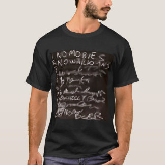 Camiseta Black Books Blackboard