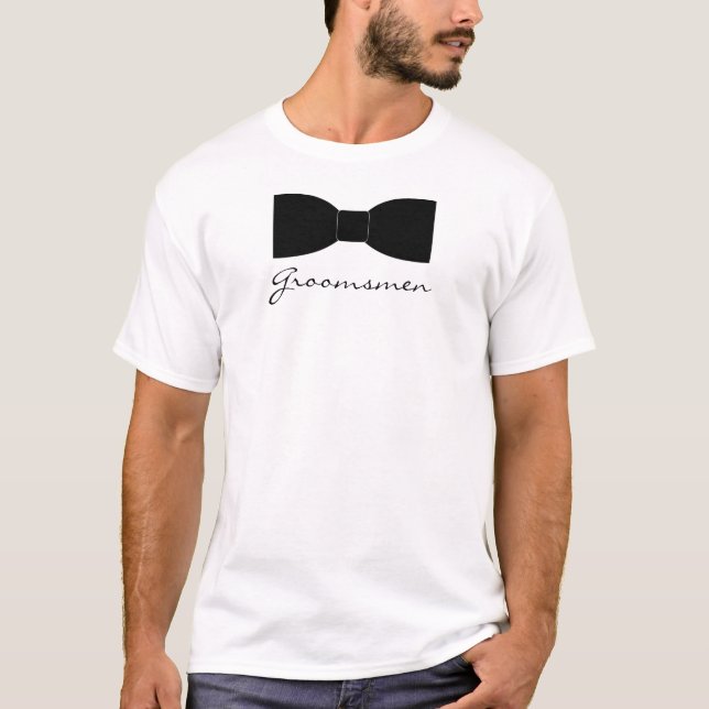 Camiseta Black Bow Tie (Anverso)
