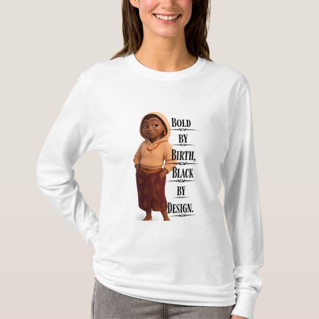 Camiseta Black By Design,Pixarstyle 3D (Anverso)