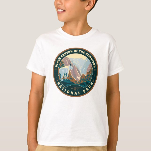 Camiseta Black Canyon National Park (Anverso)